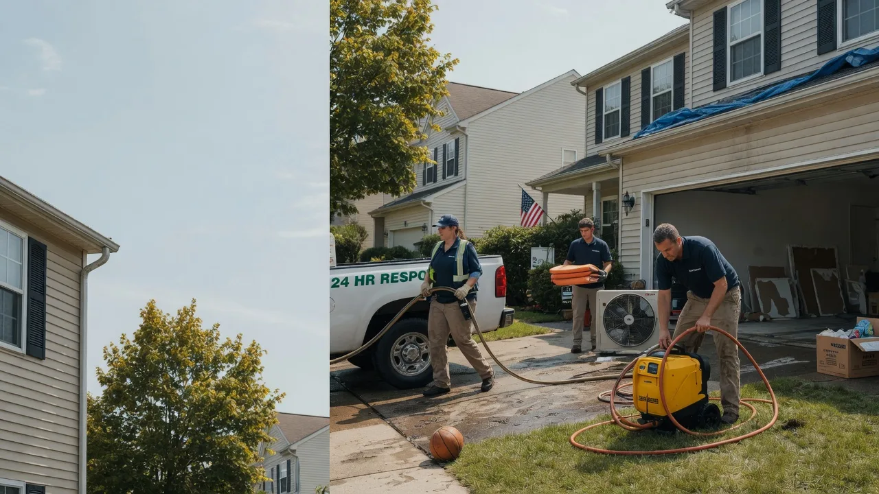 Emergency Water Damage Restoration in White Pigeon, MI near me